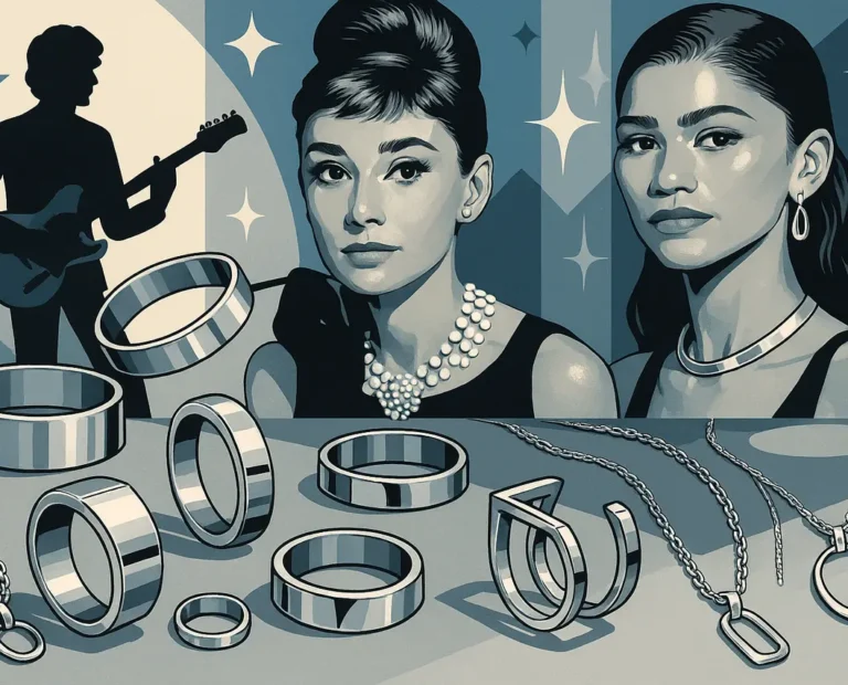 A Evolução das Joias de Prata na Cultura Pop: Influências da Música, Cinema e Estilo de Vida Moderno
