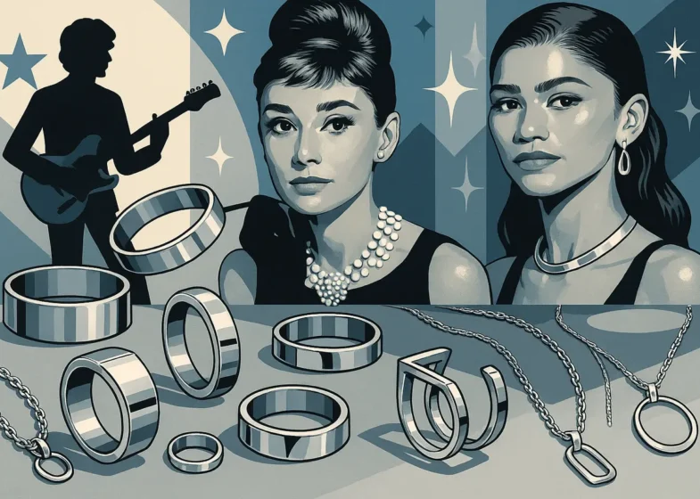 A Evolução das Joias de Prata na Cultura Pop: Influências da Música, Cinema e Estilo de Vida Moderno