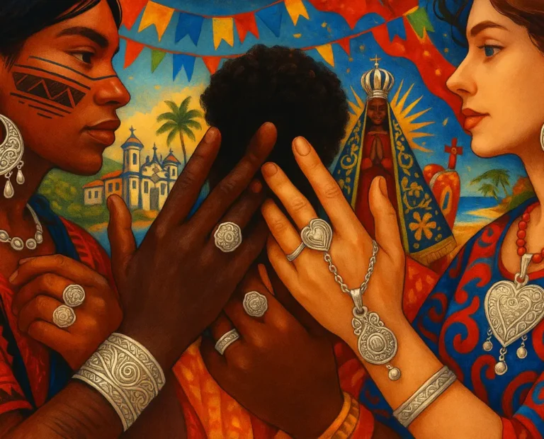 A Influência das Joias de Prata nas Tradições Culturais Brasileiras: Significados e Usos