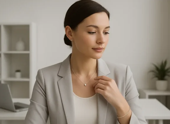 Como a Joia de Prata Pode Elevar o Visual Profissional: Dicas de Estilo para o Ambiente de Trabalho