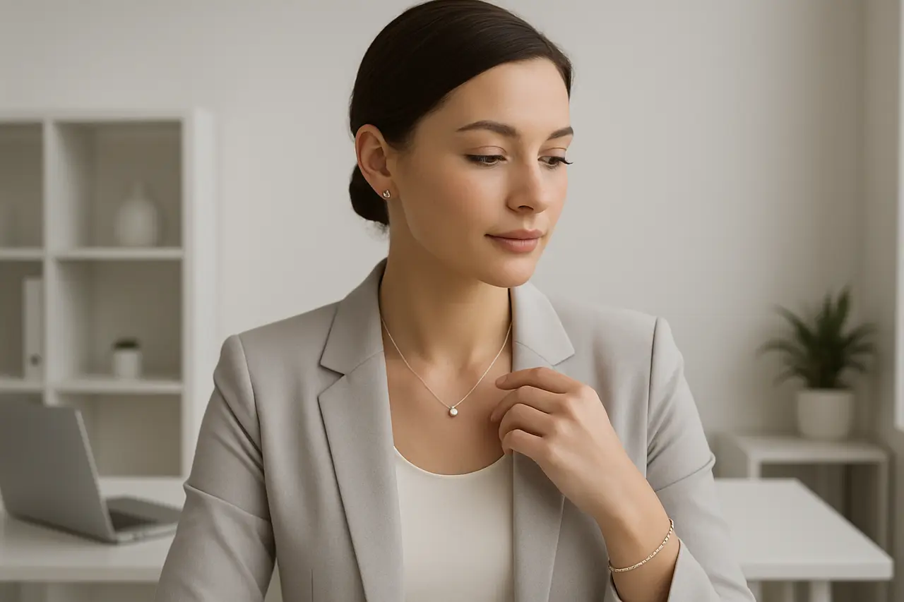Como a Joia de Prata Pode Elevar o Visual Profissional: Dicas de Estilo para o Ambiente de Trabalho