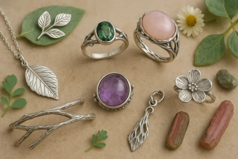 Joias de Prata Inspiradas na Natureza: Como Elementos Naturais Estão Moldando Tendências de Design em 2024