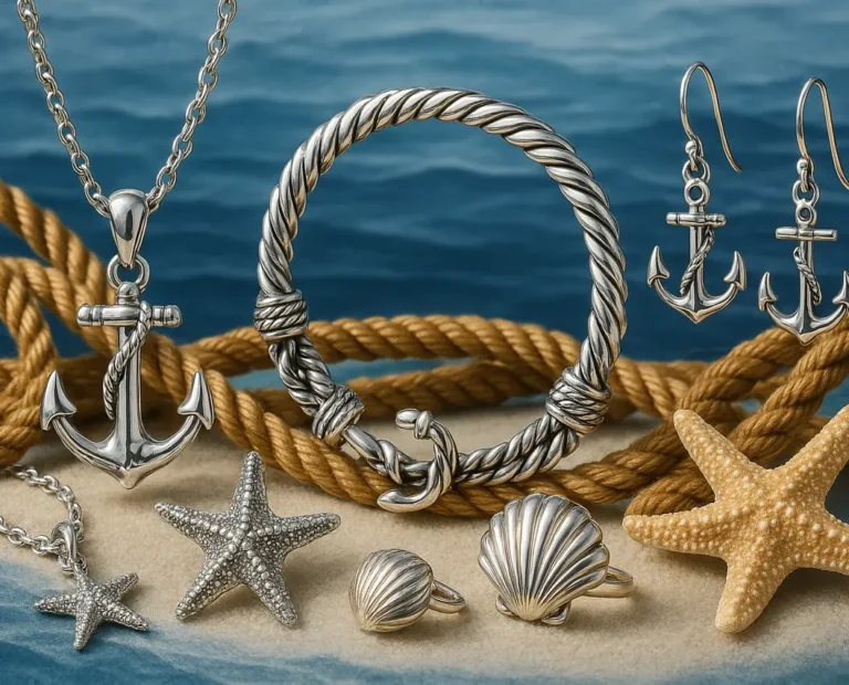 Joias de Prata com Inspiração Náutica: Traços do Mar que Transmitem Elegância e Aventura