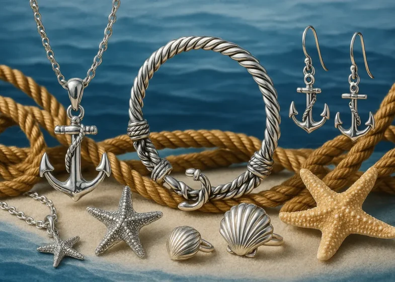 Joias de Prata com Inspiração Náutica: Traços do Mar que Transmitem Elegância e Aventura