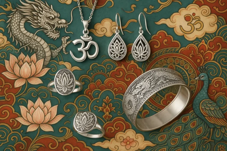 Joias de Prata com Inspiração Oriental: Simbolismos e Estilos que Encantam o Mundo