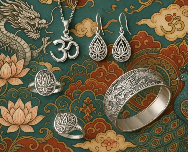 Joias de Prata com Inspiração Oriental: Simbolismos e Estilos que Encantam o Mundo