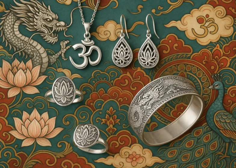 Joias de Prata com Inspiração Oriental: Simbolismos e Estilos que Encantam o Mundo
