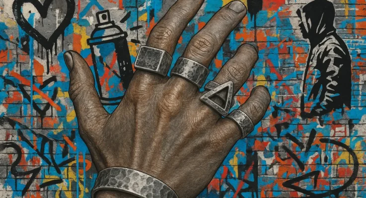 Joias de Prata e Arte Urbana: A Influência do Street Style no Design de Acessórios Contemporâneos