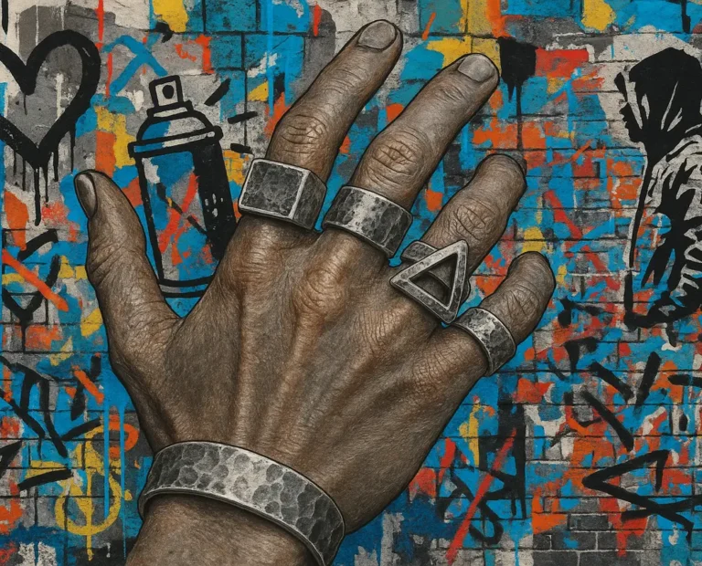 Joias de Prata e Arte Urbana: A Influência do Street Style no Design de Acessórios Contemporâneos