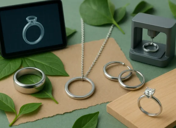 Joias de Prata e Tecnologia Sustentável: Inovações que Estão Revolucionando a Produção de Acessórios Conscientes