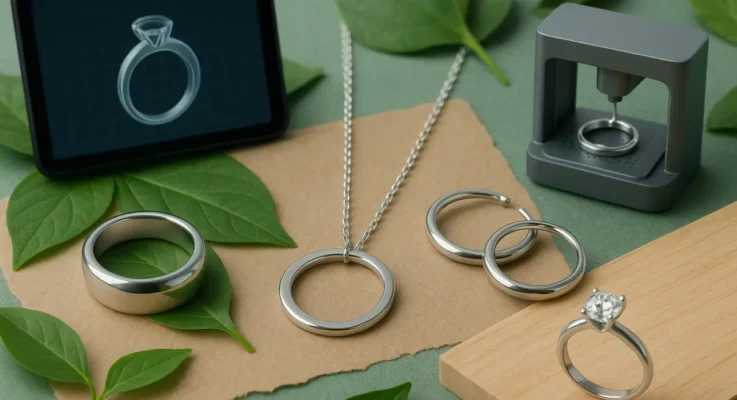 Joias de Prata e Tecnologia Sustentável: Inovações que Estão Revolucionando a Produção de Acessórios Conscientes