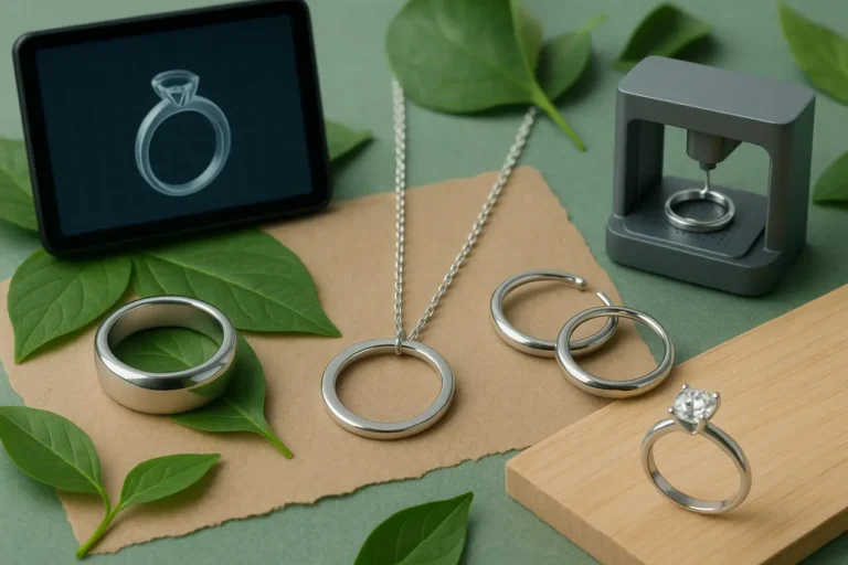 Joias de Prata e Tecnologia Sustentável: Inovações que Estão Revolucionando a Produção de Acessórios Conscientes