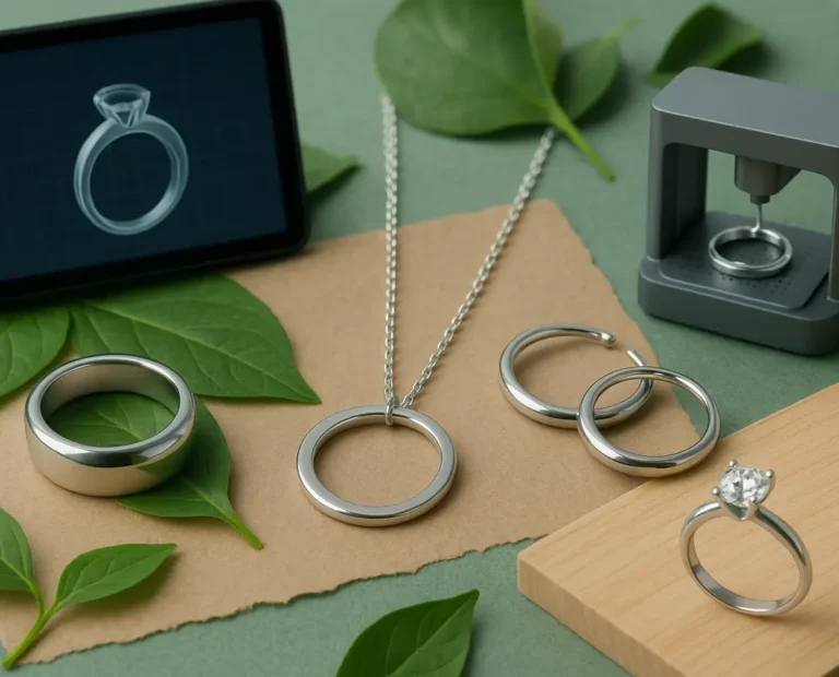 Joias de Prata e Tecnologia Sustentável: Inovações que Estão Revolucionando a Produção de Acessórios Conscientes