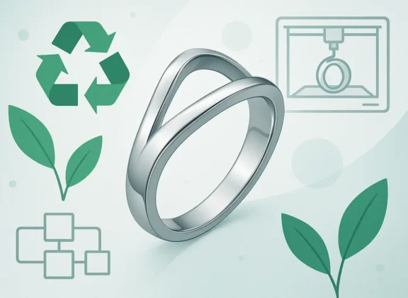 Joias de Prata e Tecnologia Sustentável: Inovações que Estão Transformando a Produção de Acessórios Conscientes