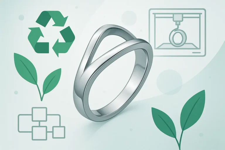 Joias de Prata e Tecnologia Sustentável: Inovações que Estão Transformando a Produção de Acessórios Conscientes