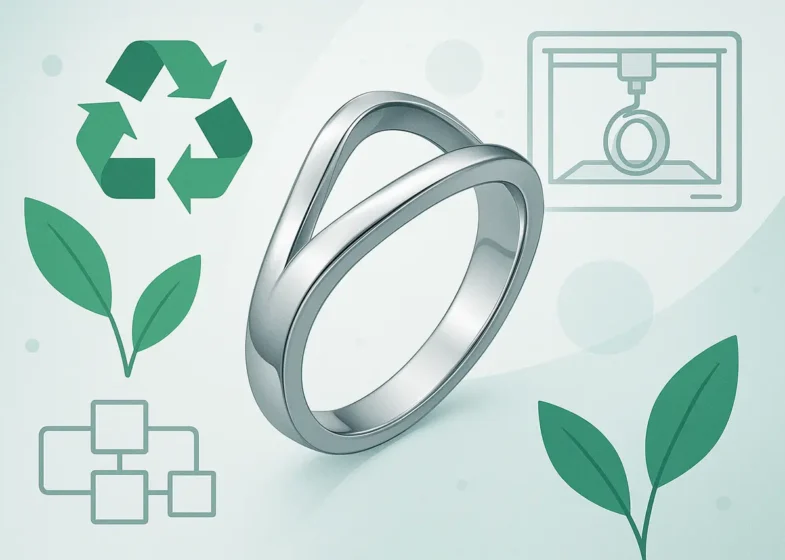 Joias de Prata e Tecnologia Sustentável: Inovações que Estão Transformando a Produção de Acessórios Conscientes
