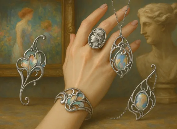 Joias de Prata e a Influência das Artes Visuais: Como Pinturas e Esculturas Inspiram Designs Exclusivos