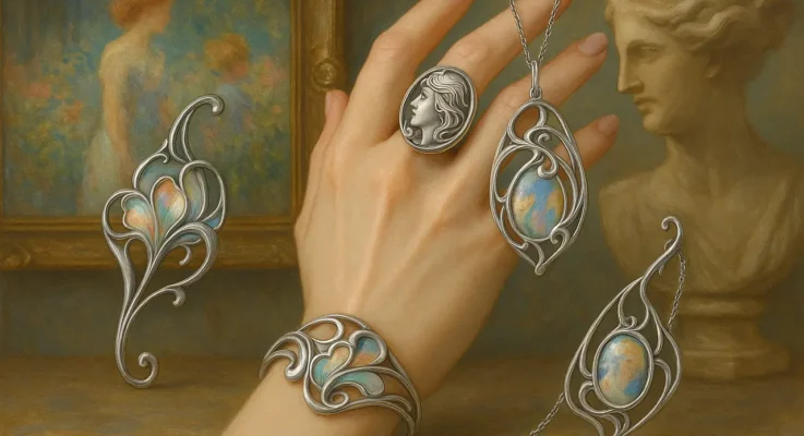 Joias de Prata e a Influência das Artes Visuais: Como Pinturas e Esculturas Inspiram Designs Exclusivos