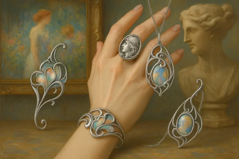 Joias de Prata e a Influência das Artes Visuais: Como Pinturas e Esculturas Inspiram Designs Exclusivos