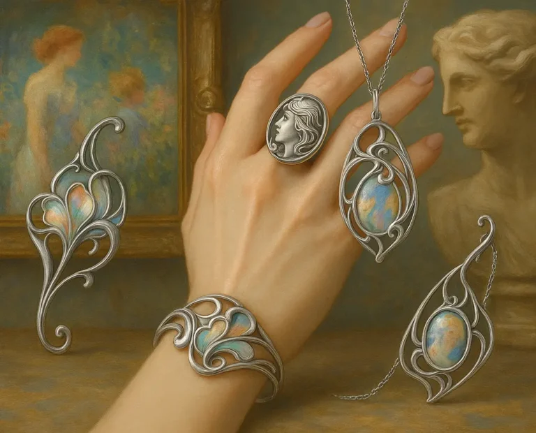 Joias de Prata e a Influência das Artes Visuais: Como Pinturas e Esculturas Inspiram Designs Exclusivos