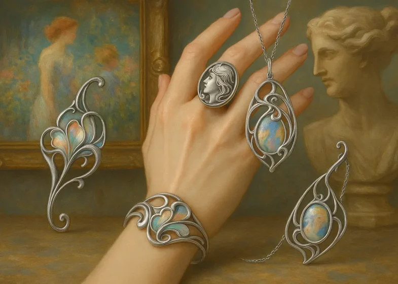 Joias de Prata e a Influência das Artes Visuais: Como Pinturas e Esculturas Inspiram Designs Exclusivos