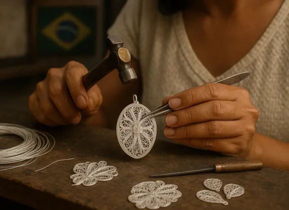 O Renascimento da Joalheria Artesanal em Prata: Valorizando Técnicas Tradicionais para Peças Exclusivas