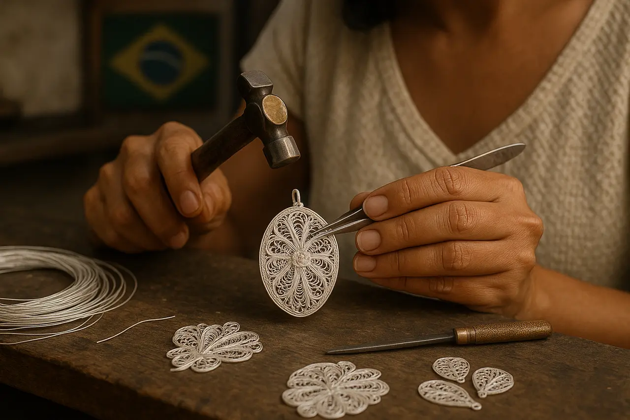 O Renascimento da Joalheria Artesanal em Prata: Valorizando Técnicas Tradicionais para Peças Exclusivas