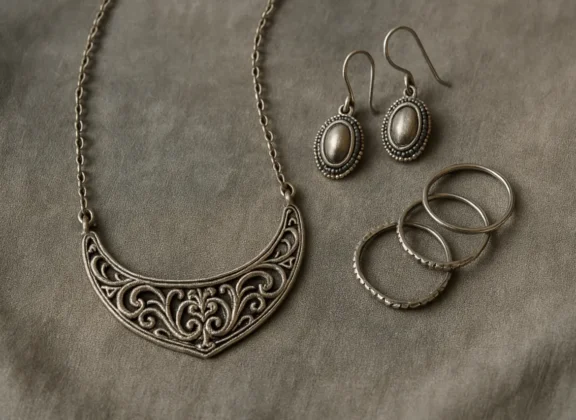 A Prata e o Universo Vintage: Como Incorporar Joias Clássicas de Prata no Seu Estilo Moderno