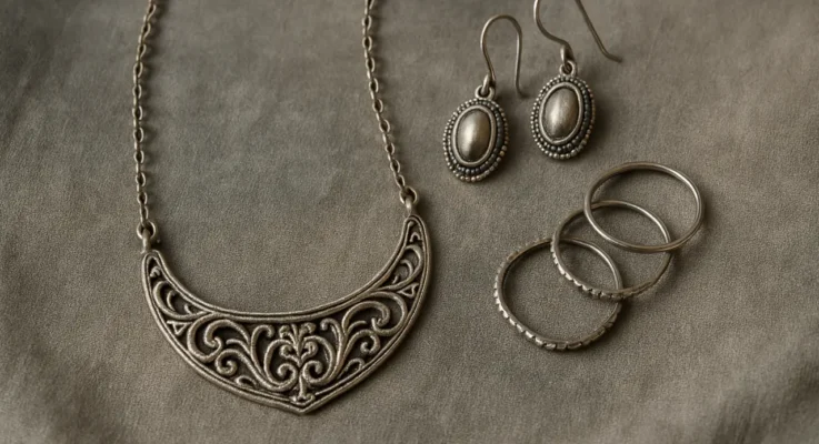 A Prata e o Universo Vintage: Como Incorporar Joias Clássicas de Prata no Seu Estilo Moderno