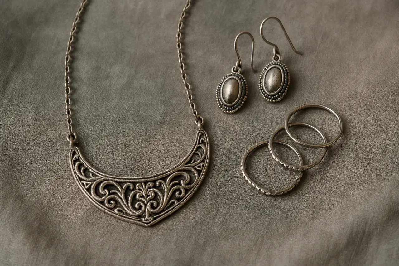 A Prata e o Universo Vintage: Como Incorporar Joias Clássicas de Prata no Seu Estilo Moderno
