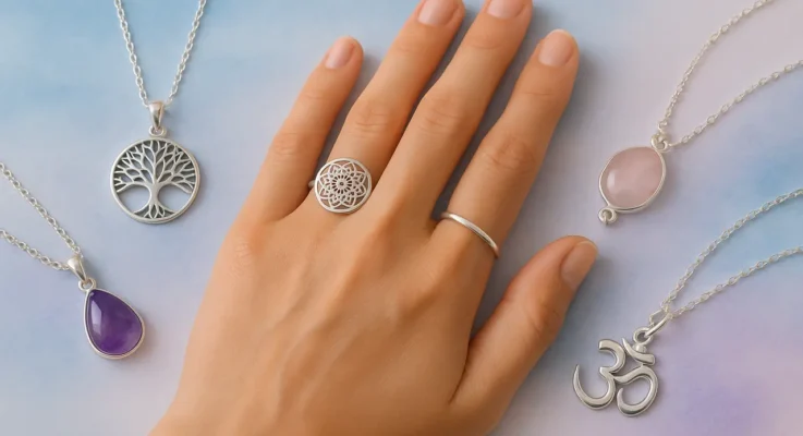 Joias de Prata e Terapias Holísticas: Potencializando o Equilíbrio e Bem-Estar com Elegância