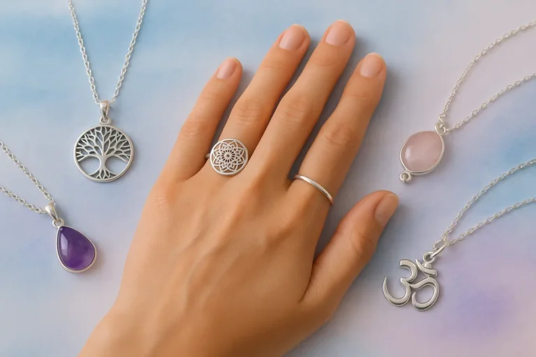 Joias de Prata e Terapias Holísticas: Potencializando o Equilíbrio e Bem-Estar com Elegância