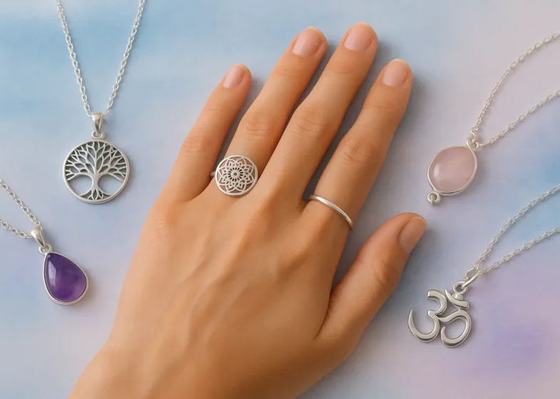 Joias de Prata e Terapias Holísticas: Potencializando o Equilíbrio e Bem-Estar com Elegância